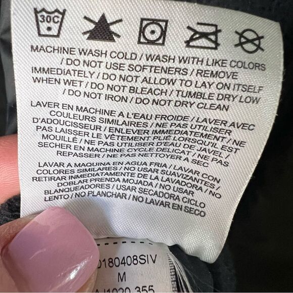 Nike Graphic Bomber Jacket Mens Medium Black/Green Zip Windbreaker - Picture 12 of 13